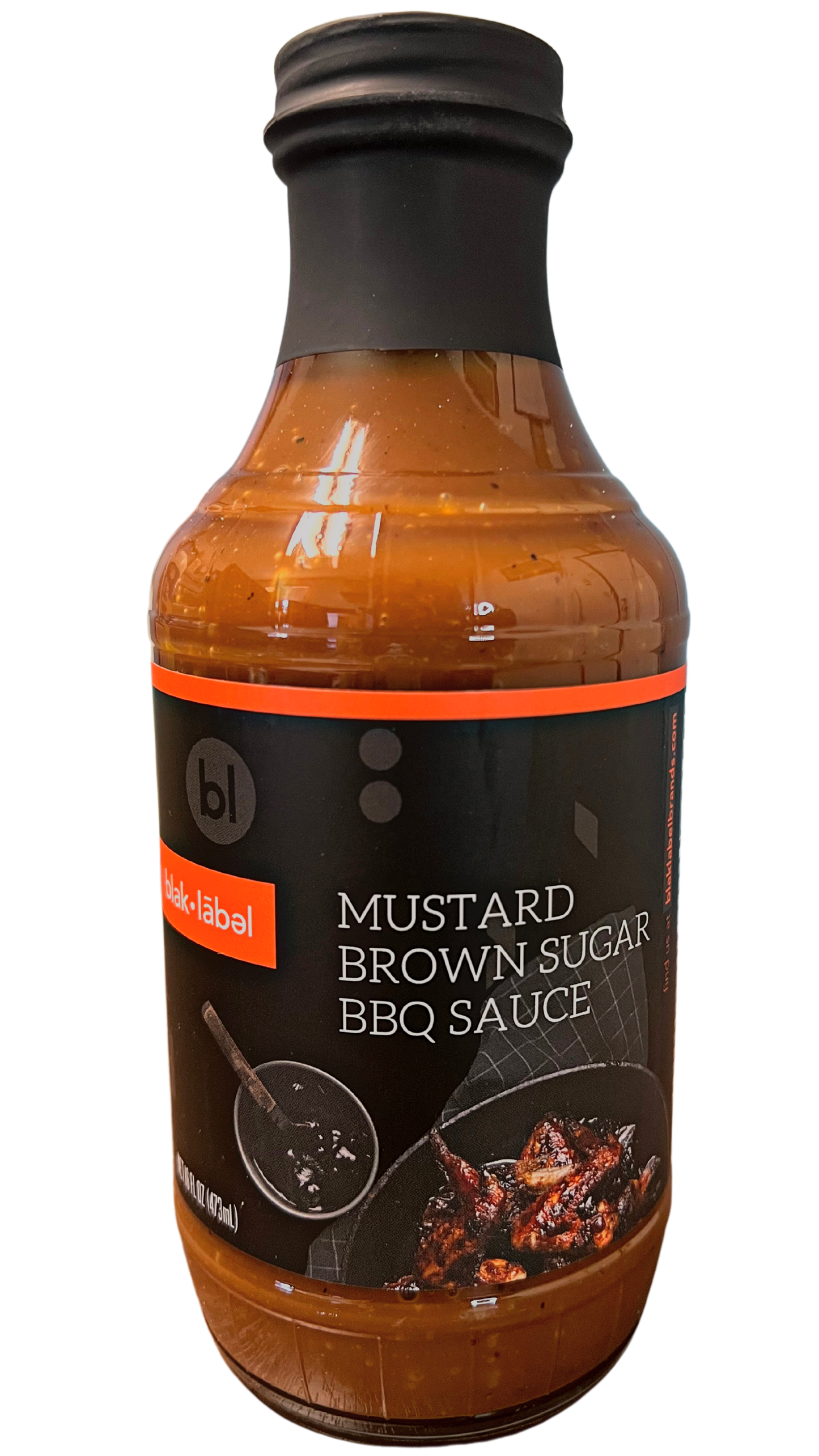 Blak - Label Mustard Brown Sugar BBQ Sauce